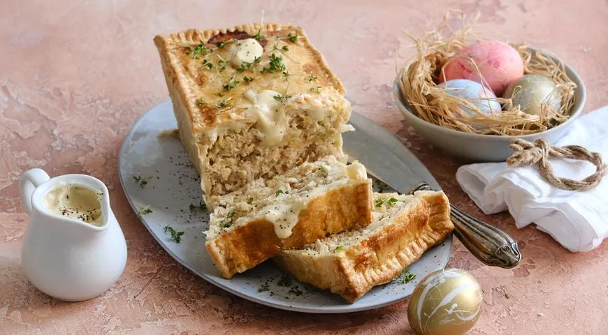 Паштет из мяса индейки в тесте