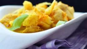 Рецепты с овощами, молоком кокосовым и птицей