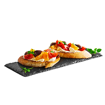 Блюдо сервировочное сланец, 30X10 см