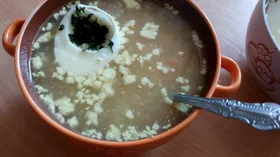 Суп "Куриное перо"