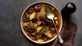 Постные кислые щи из квашеной капусты
