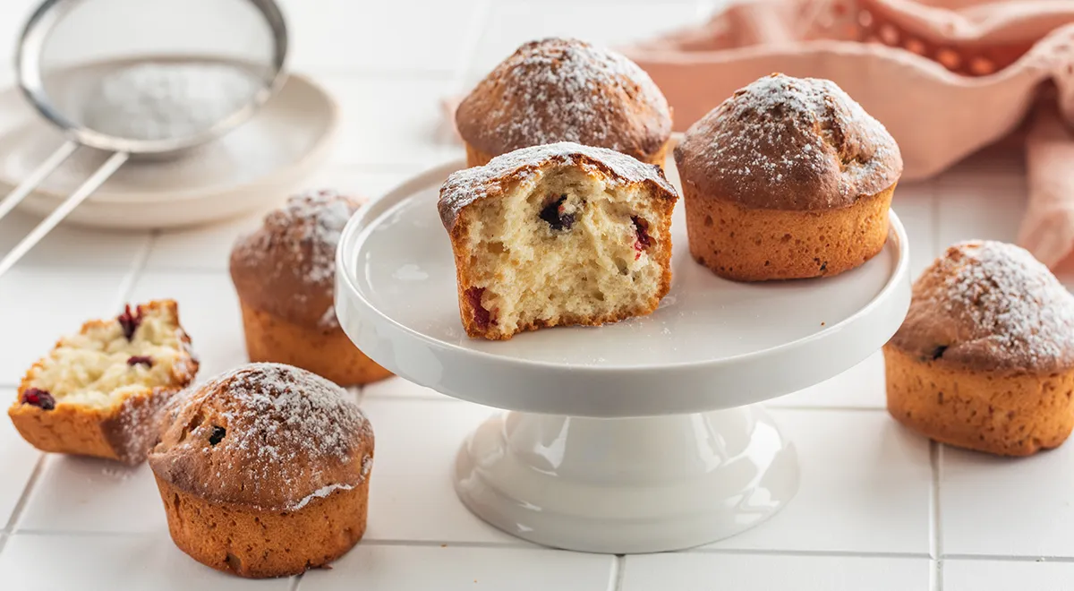 Кексы на сметане в формочках