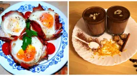 Рецепты на завтрак с беконом и яйцом