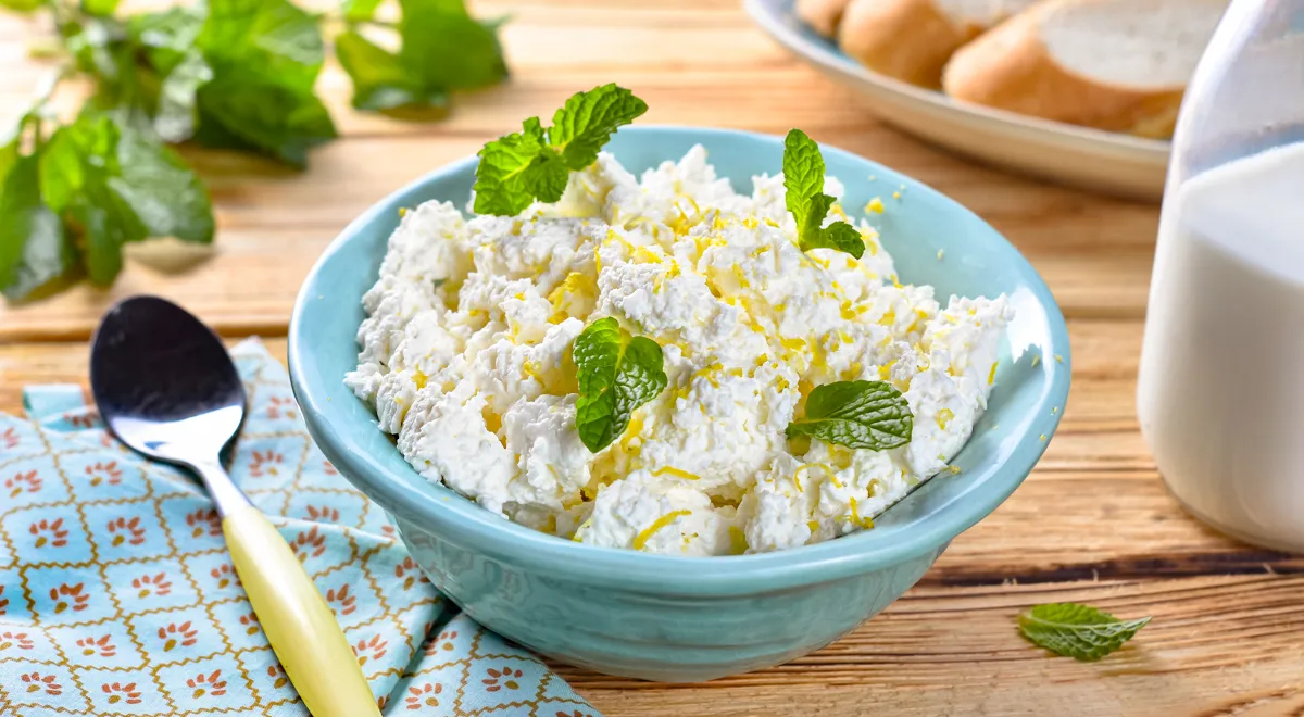 Домашний творог из молока в духовке