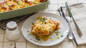 Рецепты с твёрдыми сырами, говяжьим фаршем жирным и томатами