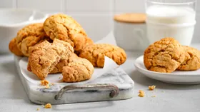 Печенье с арахисовой пастой
