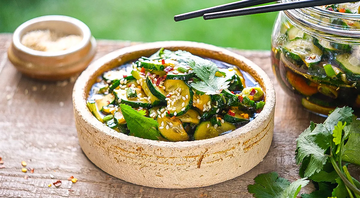 Маринованные огурцы по-корейски