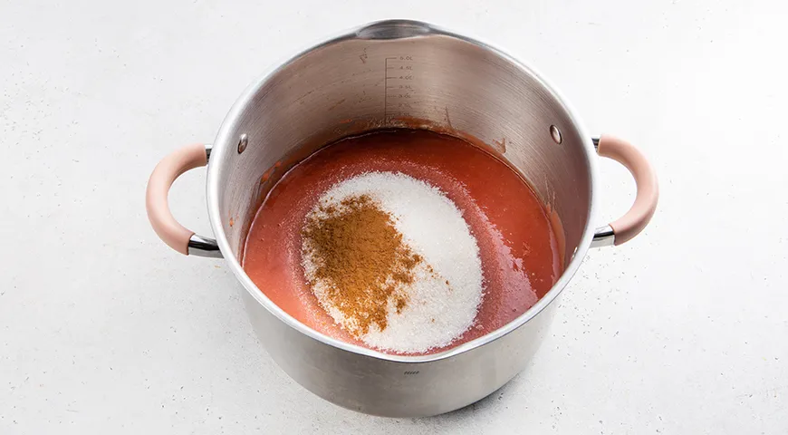 Повидло из яблок и слив