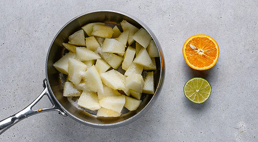 Дынная панна котта