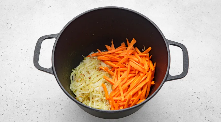 Плов без мяса с нутом