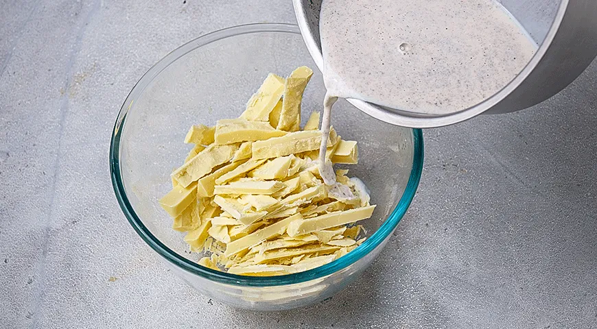 Соус из белого шоколада