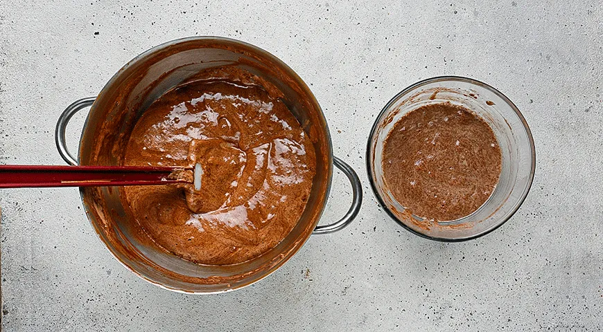 Шоколадный генуэзский бисквит