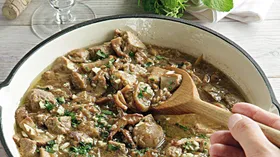 Рецепты с грибами, мукой пшеничной и вином
