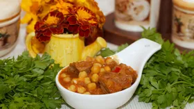 Рецепты с молочной продукцией, мукой пшеничной и горохом