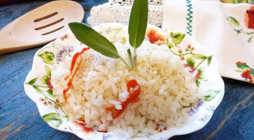 Рис с морковью и луком на сковороде, пошаговый рецепт с фото на ккал