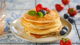 Рецепты с маслом растительным, мукой пшеничной и фруктами