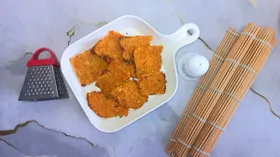 Морковные крекеры с кедровыми орешками