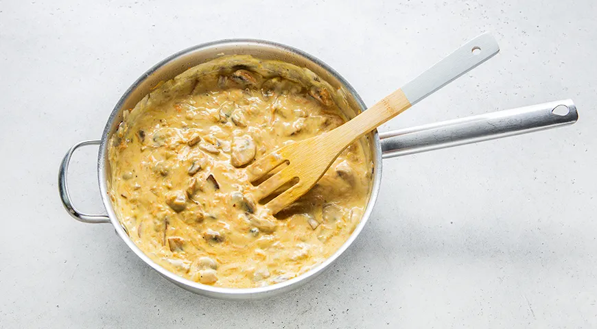 Грибная подлива из шампиньонов