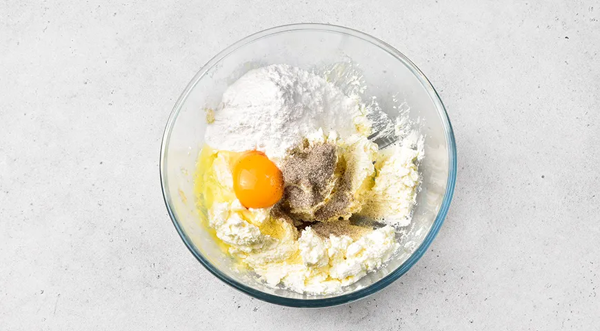 Творожные коржики в духовке