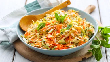 Рецепт салата из краснокочанной капусты – Еда – Домашний