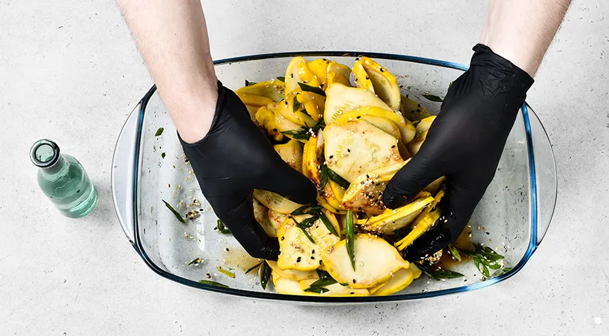 Маринованные патиссоны быстро и вкусно