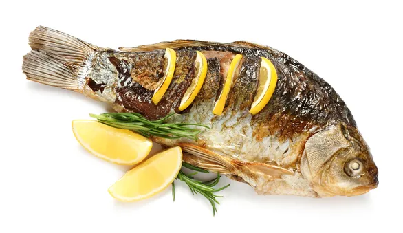 Карась жареный