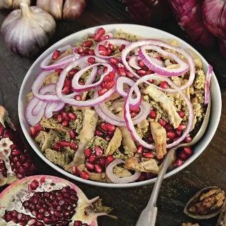 Пхали из баклажанов