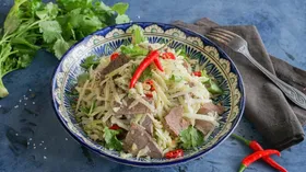 Рецепты с соусами, говядиной и кинзой