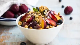 Постные фруктовые салаты