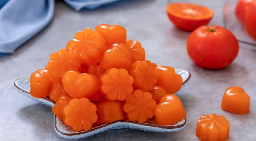 Рецепт Мармеладные конфеты на агаре