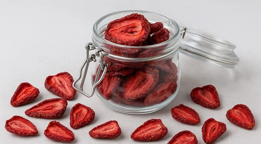 Вяленая клубника