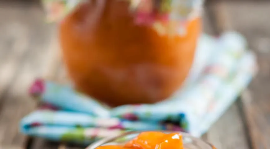 Рецепт персиковой карамели