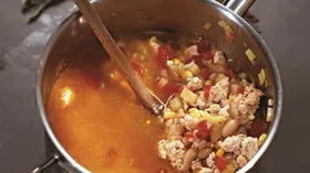 Рецепты с сельдереем, птицей и бобовыми