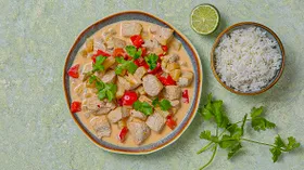 Острая индейка с ананасом