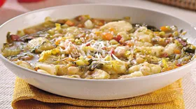 Рецепты с сырами, мясом и хлебом