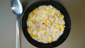 Итальянский куриный суп с вермишелью