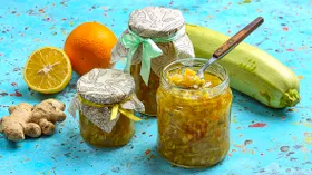Варенье из кабачков с цитрусами и имбирем