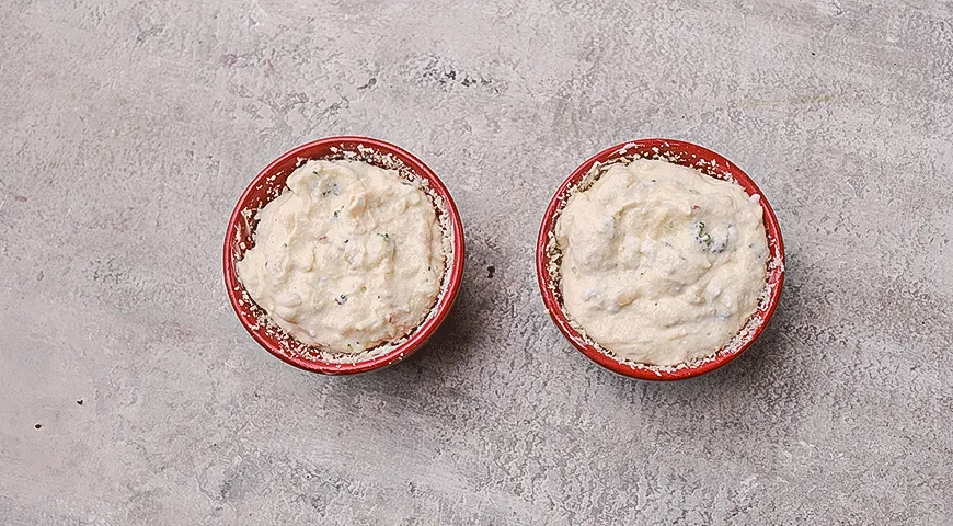 Сырное суфле с брокколи