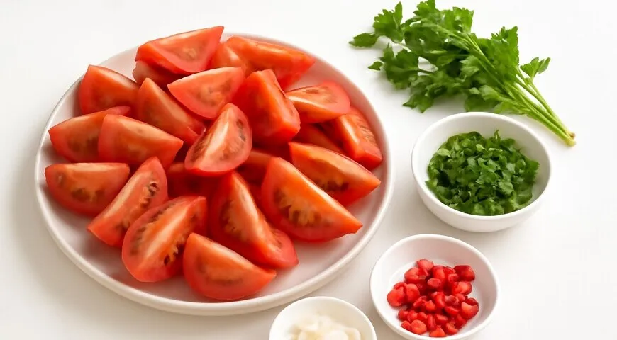 Помидоры с сахаром