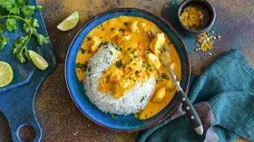 Основное блюдо с кокосом