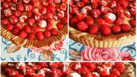 Рецепты с молочной продукцией, яйцом куриным и клубникой