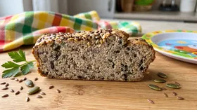 Хлеб из фасоли без муки и глютена