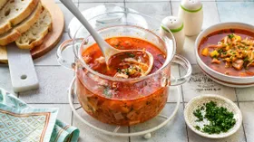 Рассольник русской кухни