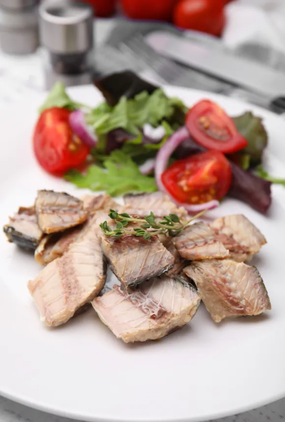 Консервированная cкумбрия