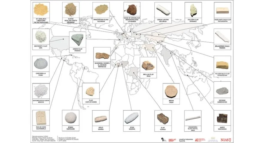 Карта Музея съедобной земли. Источник www.museumofedible.earth