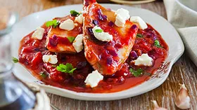 Рецепты с овощами, рыбой и рассольными сырами