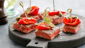 Рецепты с каперсами, маслом растительным и говядиной