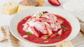 Рецепты с сыром сливочным, лимоном и клубникой