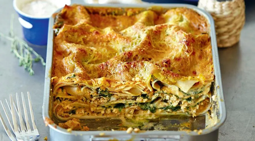 Лазанья с морепрдуктами пошаговый рецепт приготовления Grand di Pasta