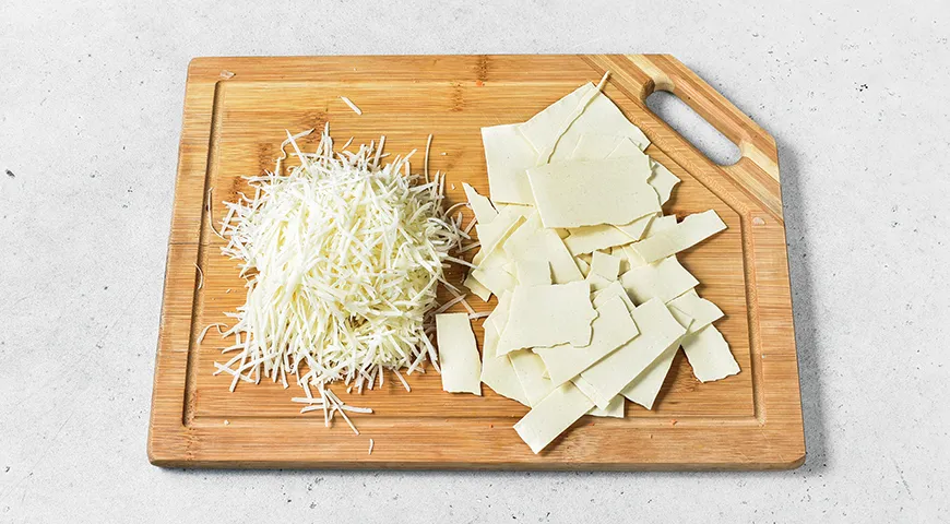 Ленивая лазанья на сковороде